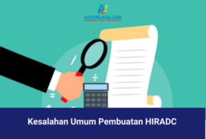 Kesalahan Umum Pembuatan HIRADC