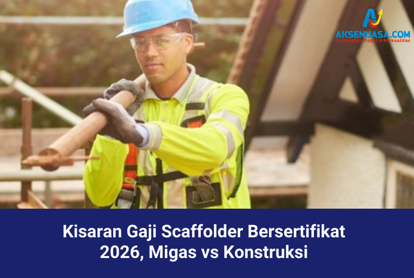 Kisaran Gaji Scaffolder Bersertifikat, Migas vs Konstruksi