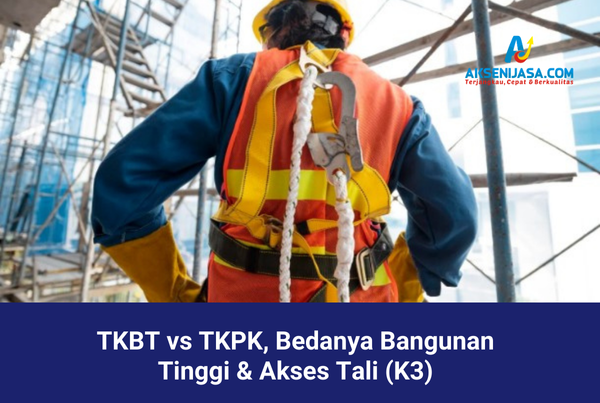 TKBT vs TKPK, Bedanya Bangunan Tinggi & Akses Tali (K3)