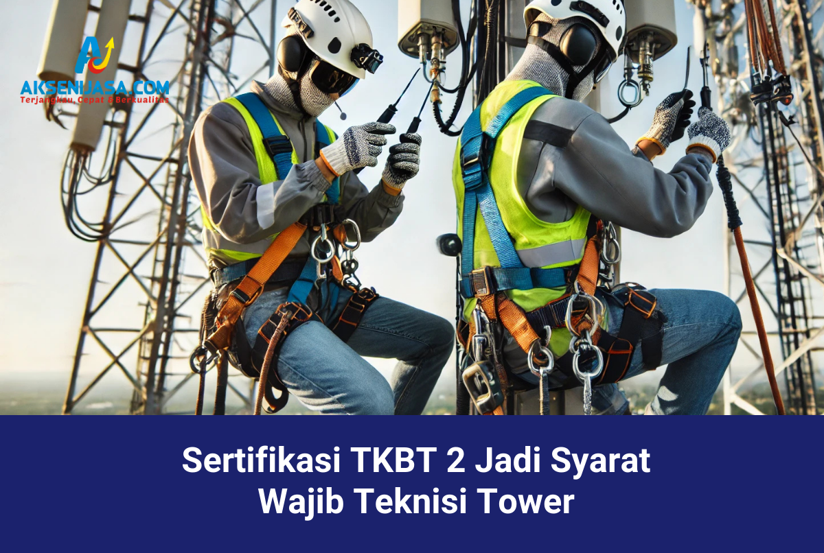 Sertifikasi TKBT 2 Jadi Syarat Wajib Teknisi Tower